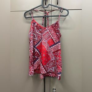 Cute strappy tank top Hollister